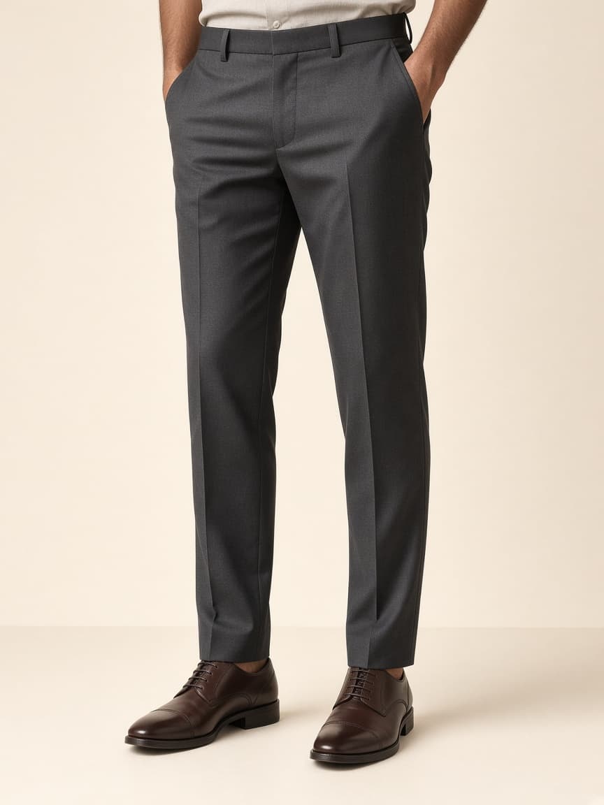 Slim Fit Gabardine Pant